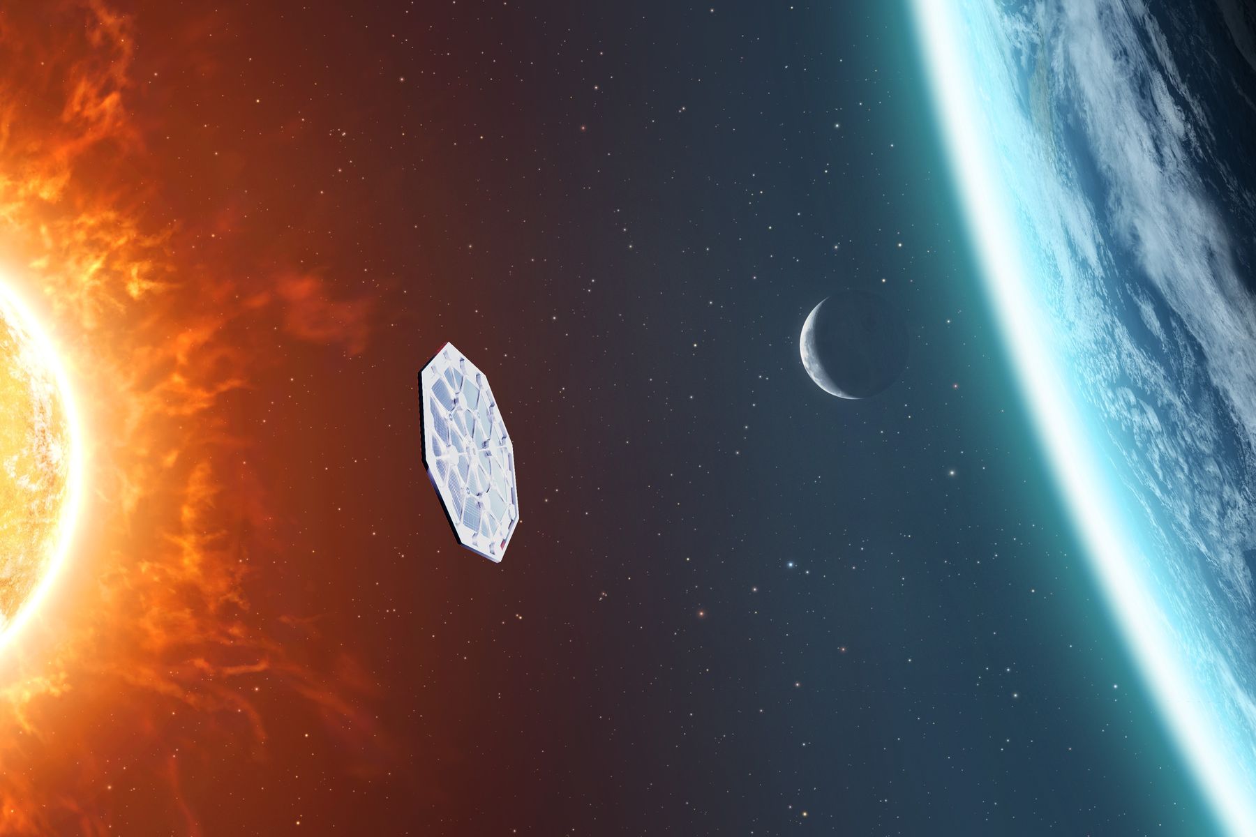 International Planetary Sunshade (IPSS), image 1